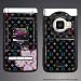 Nokia N75 black fashion Gel skin n75-g25