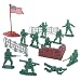 38 piece Plastic Army Men American GI Soldier Figures Play Set 54mm by Hingfat