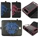 Creative Lab Zen Vision W (Widescreen) 30GB Premium Leather Case with Embroidery and Contrast Stitching - 2 Color Options