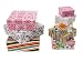 Present Time Storage Boxes, Set of 8, Assorted Designs