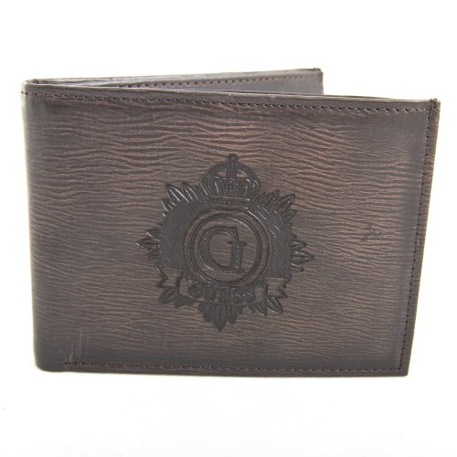 Guess Men’s Capricorn Brown Passcase Billfold