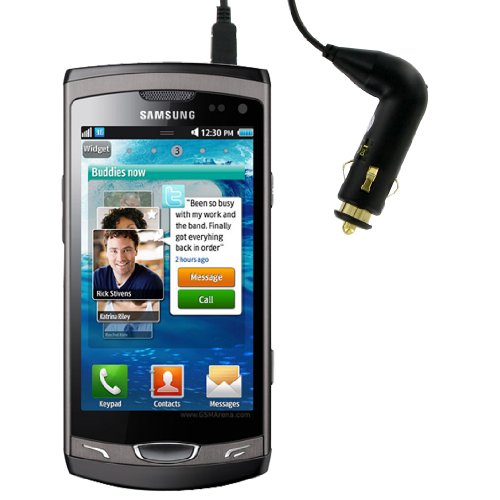 Kit Premium Kfz-Ladekabel f&uuml;r Samsung Wave 2 - Schwarz Preisvergleich