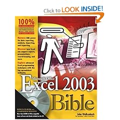 Excel 2003 Bible