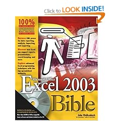 Excel 2003 Bible