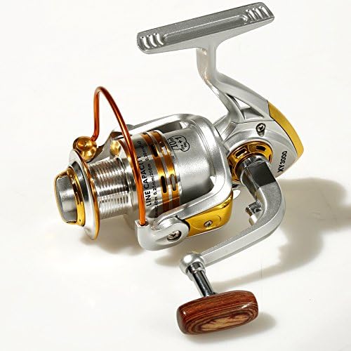 Metal Golden 10+1 Bell Bearings Interchangeable Fishing Reel Pre-Loading Fishing Reels