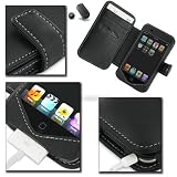 Etui cuir noir Book iPOD touch