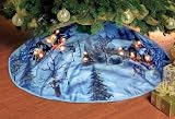 Lighted Victorian Tree Skirt by Winston Brands