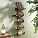Tuscan Wall Decor IRON SCROLL Wine Bottle Rack Holder