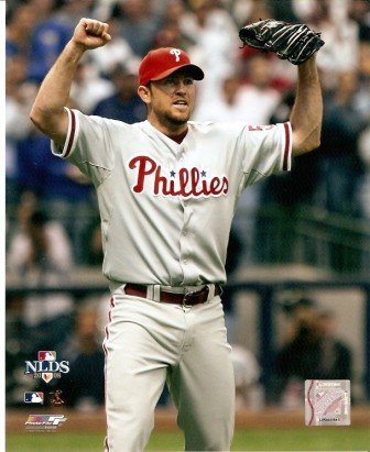 Brad Lidge Phillies 2008 NLDS 8x10 Photo