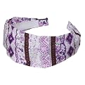 Xhilaration&reg; Fabric Covered Floral Headband - Purple
