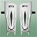 Sporting Goods : STX Richochet Shin Guard (Length=11-Inch)