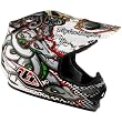 Troy Lee Designs Medusa Air Off-Road Motorcycle Helmet w/ Free B&F Heart Sticker Bundle - White