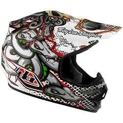 Troy Lee Designs Medusa Air Off-Road Motorcycle Helmet - White
