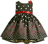 Bonnie Jean Girls 2-6x Daisy Border Print Dress