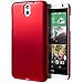 HTC Desire 610 Case, Cimo [Satin] Ultra Slim Matte Soft Touch Hard Case for HTC Desire 610 (2014) - Red