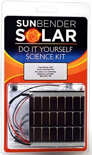 Sunbender Do-it-Yourself Triple Beam LED Flashlight Kit - Pre-wired, no soldering