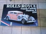 Pocher K75 Rolls Royce Torpedo Cabriolet Phantom II 1934 1 8 Scale Vintage Car Model Kit
