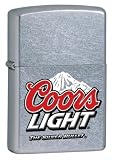 Zippo Coors Light Silver Bullet Pocket Lighter