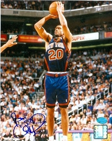 Allan Houston Autographed/Hand Signed 8x10 Photo (New York Knicks) Image #2