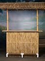 Portable Tiki Bar - Home Edition with FREE commercial skirt upgrade