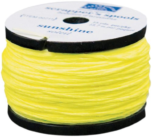 Karen Foster Design Scrapper's Spool Floss Sunshine, 