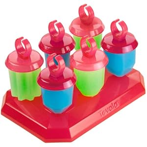 Tovolo 80-3879 Freezer Jewel Pops, Set of 6 by Tovolo