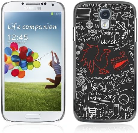 Designer Depo Hard Protection Case for Samsung Galaxy S4 / Cool Cock Retro pattern