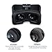 3D VR Virtual Reality Headset eLander™ For 4.0 - 6.0 inch Smartphones iPhone 6s 6 Plus Samsung Galaxy series Sony LG Goole VR Box Adjustable Zoom Wide Video Movie Game Glasses