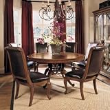 American Drew Bob Mackie seven Piece Round Dining Set