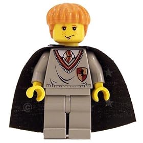 Ron Weasley (Gryffindor Shield Torso, YF) - LEGO Harry Potter 2 Inch Minifigure
