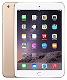 【第三世代】アップル (2014) SIMフリー iPad mini 3 Wi-Fi + Cellular【米国並行輸入品】(128GB, ゴールド Gold)