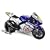 1/12 Scale Motorbikes - Yamaha Yzr-M1 V. Rossi Fiat Yamaha Team 2007