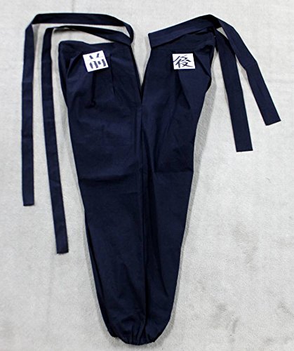 着物の上に履くモンペ　No.2・濃紺無地