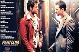 Fight Club Ed Norton Brad Pitt Art Poster Print - 24' X 36'