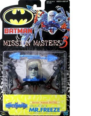  Batman Mission Masters 3 Virus Attack Mr. Freeze Action Figure
