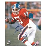 Mounted Memories Denver Broncos Randy Gradishar Autographed 8x10 Photo W/ 'DPOY' Inscription
