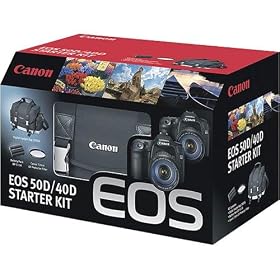 Canon 9320A012 Starter Kit for Canon EOS 40D and 50D Digital SLR Cameras by Canon