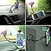Moobom Car Mount Long Arm 360 Degree Rotation Windshield Car Mount with Suction Cup Phone Holder Cradle Stand For IPhone Smartphone Android Devices