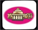 Decorated Mouse Pad with columns, Melbourne, front, Victorian, building, landscape, Australia, architecture