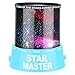Gladle® Romantic Blue Amazing Master Star Sky Cosmos Universal Night Light Lamp Baby Kid Chidren Sleep Dreamlike Projector Christmas Gift Present