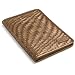 Cole Haan Hand-Woven Leather Kindle Cover with Hinge (Fits 6" Display, 2nd Generation Kindle), Light Bronze