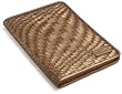 Cole Haan Hand-Woven Leather Kindle Cover with Hinge (Fits 6 Display, 2nd Generation Kindle), Light Bronze