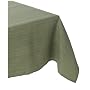Bardwil Elements 60-inch By 120-inch Oblong / Rectangle Tablecloth, Olive