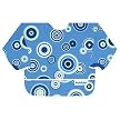 Bumkins Sleeved Bib - Blue Fizz