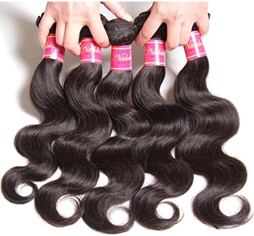 Nadula Hair Brazilian Virgin Hair Body Wave 3pcs Unprocessed 6A Virgin Human Hair Weave Bundles Mixed Length 20 22 24inch Natural Color