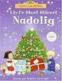 Llyfr stori sticeri Nadolig