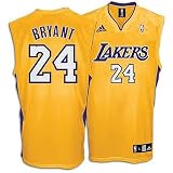 Kobe Bryant Gold Adidas NBA Replica Los Angeles Lakers Youth Kids Toddler Jersey