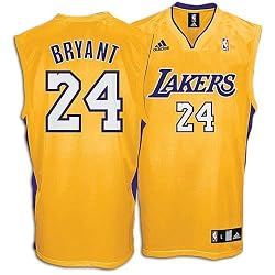 Kobe Bryant Gold Adidas NBA Replica Los Angeles Lakers Youth Kids Toddler Jersey