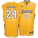 Kobe Bryant Gold Adidas NBA Replica Los Angeles Lakers Youth Kids Toddler Jersey