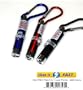 iGet (TM) Laser Pointer Cat Toy (Qty 3) Three Pack: 3-in-1 Laser Pointer with Red Laser, UV Light & LED Light + key clip - THREE Pointers INCLUDED!